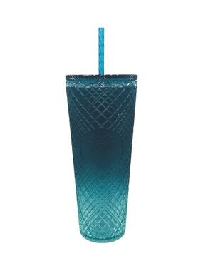 Starbucks Teal Jeweled Tumbler - 24 oz
